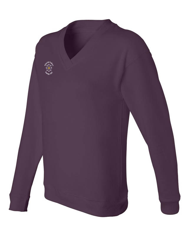 L.A.T. Sportswear Ladies French Terry V-Neck Pullover L.A.T. Sportswear Ladies French Terry V-Neck Pullover